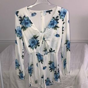 Kendall and Kylie floral romper play suit